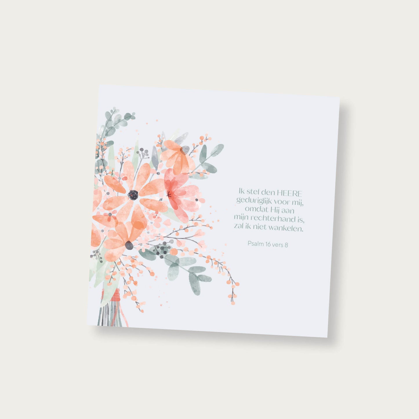 Dubbele kaart Ik stel den HEERE geduriglijk voor mij