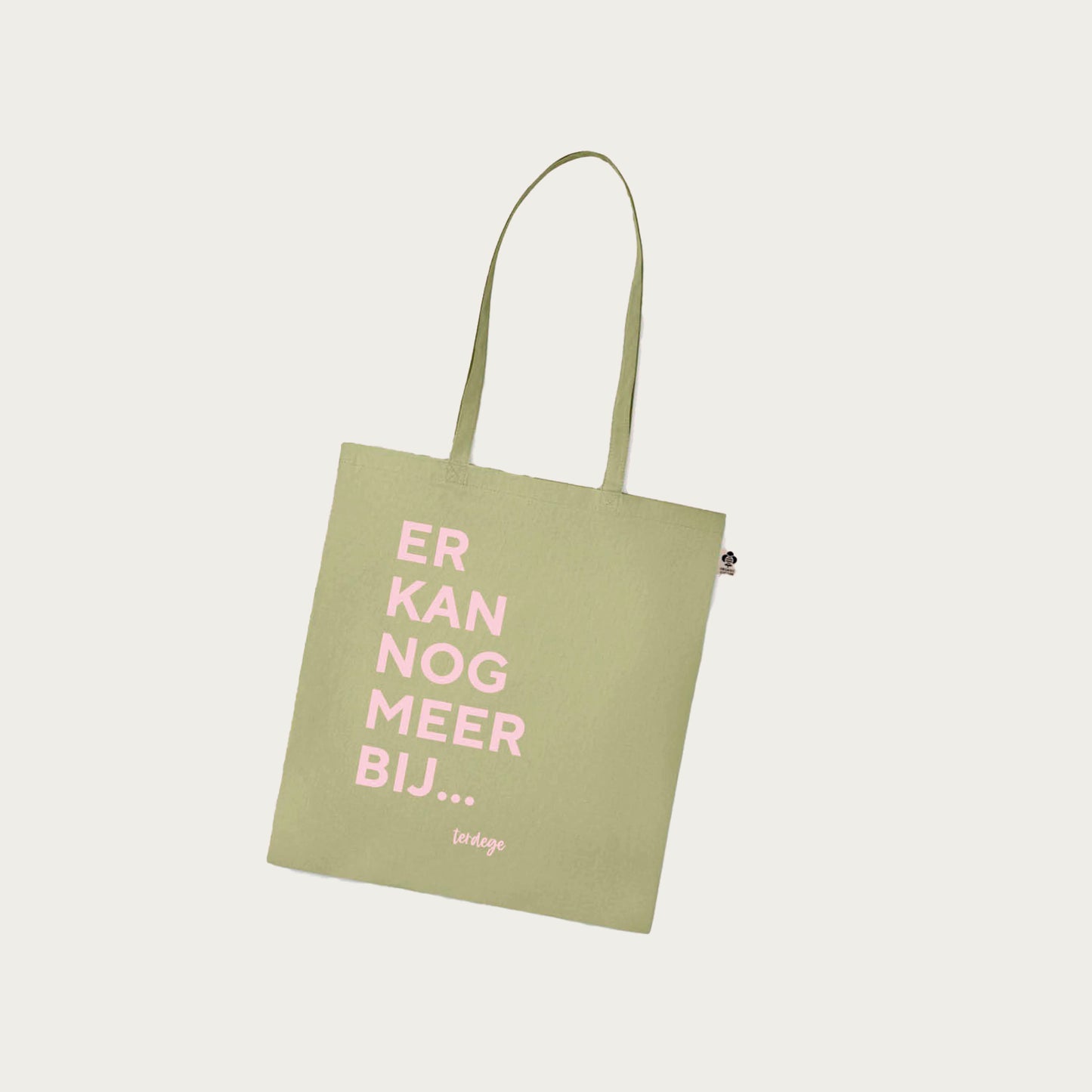 Linnen tas groen of roze