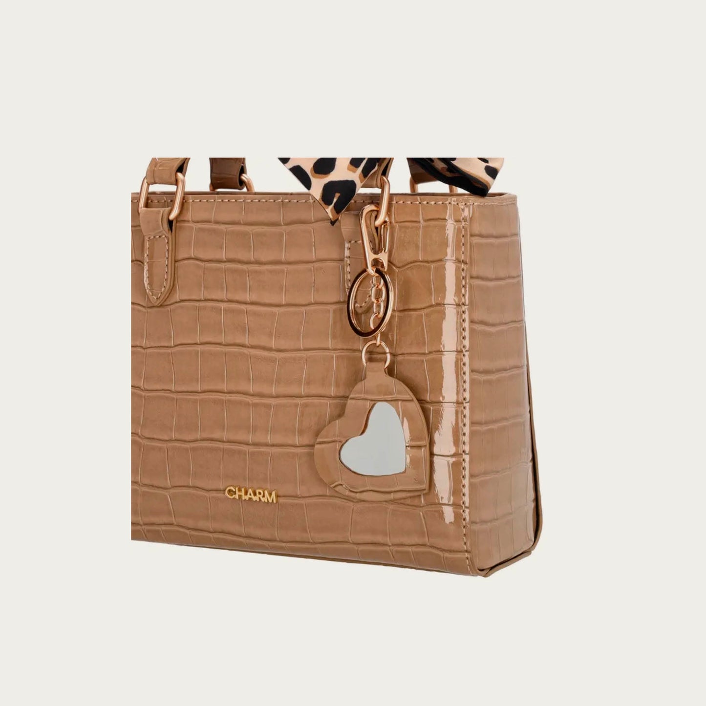 Charm London knightsbridge handtas taupe