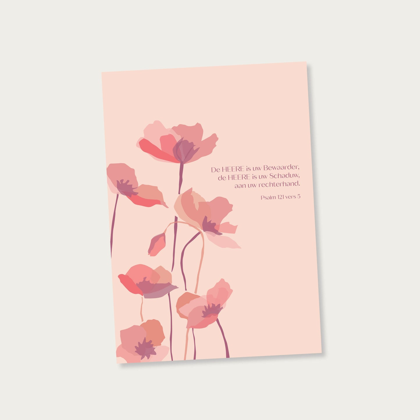 Enkele kaart De HEERE is uw Bewaarder