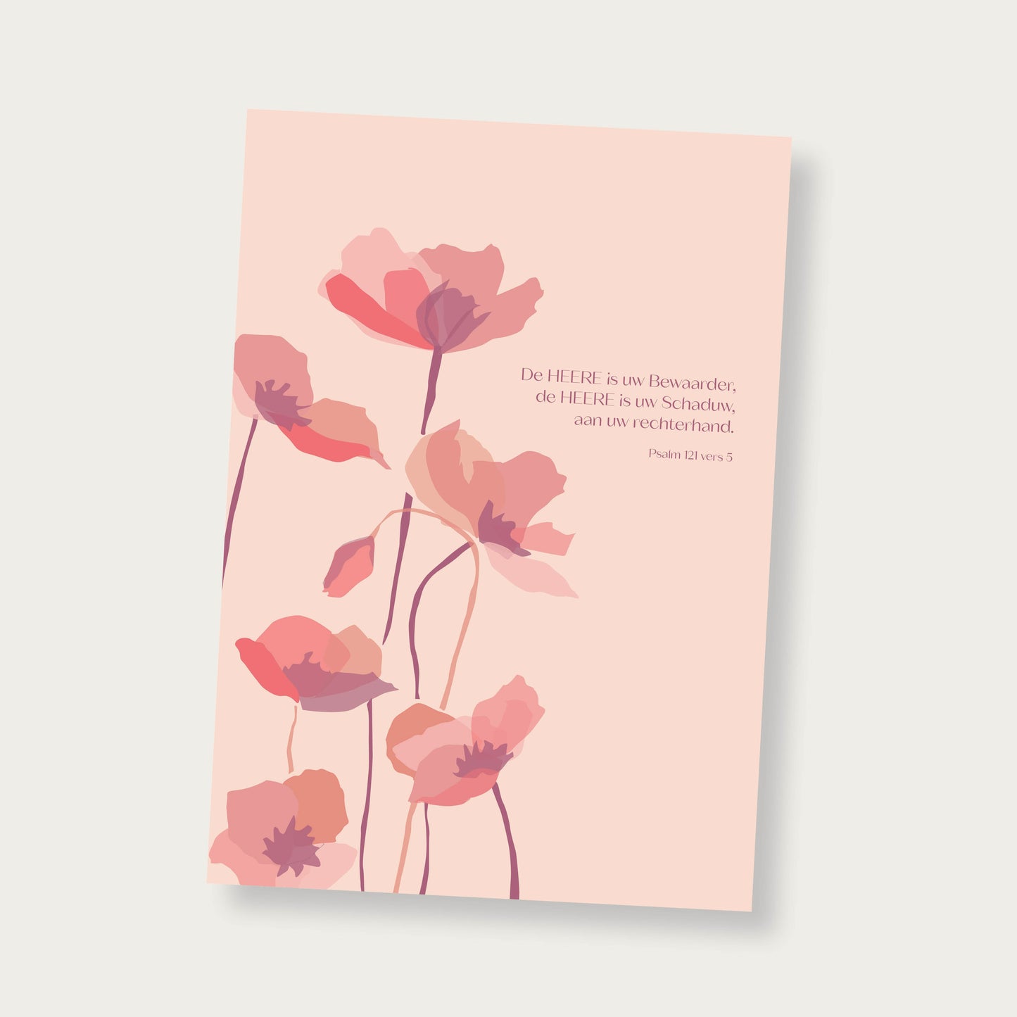 Poster De HEERE is uw Bewaarder