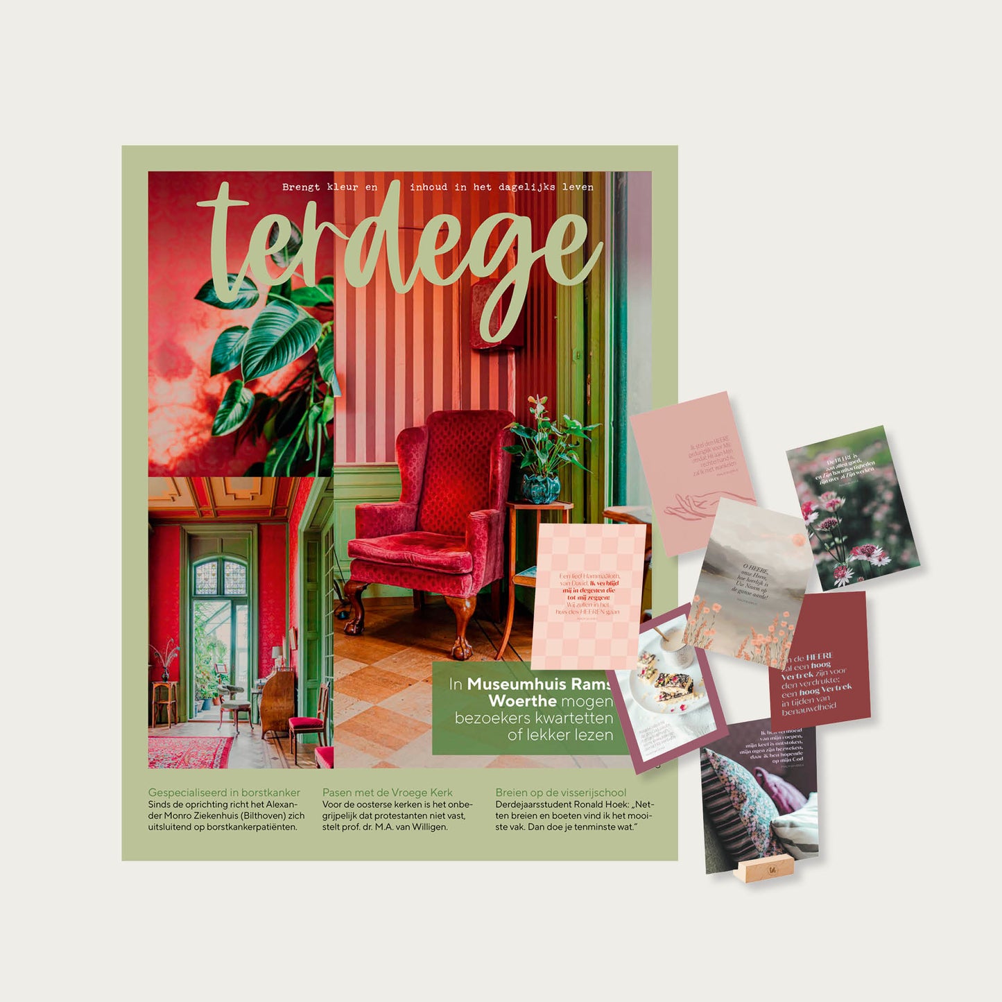 MOEDERDAG | 5 maanden Terdege + set 52 kaarten met Bijbeltekst (Psalmen)