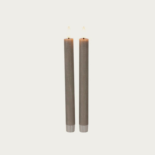 Countryfield dinerkaars led 24 cm grijs (2 stuks)