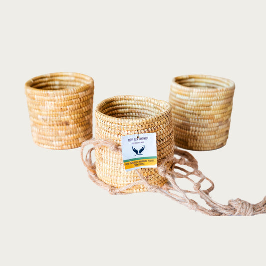 Plantenmandje met hanger