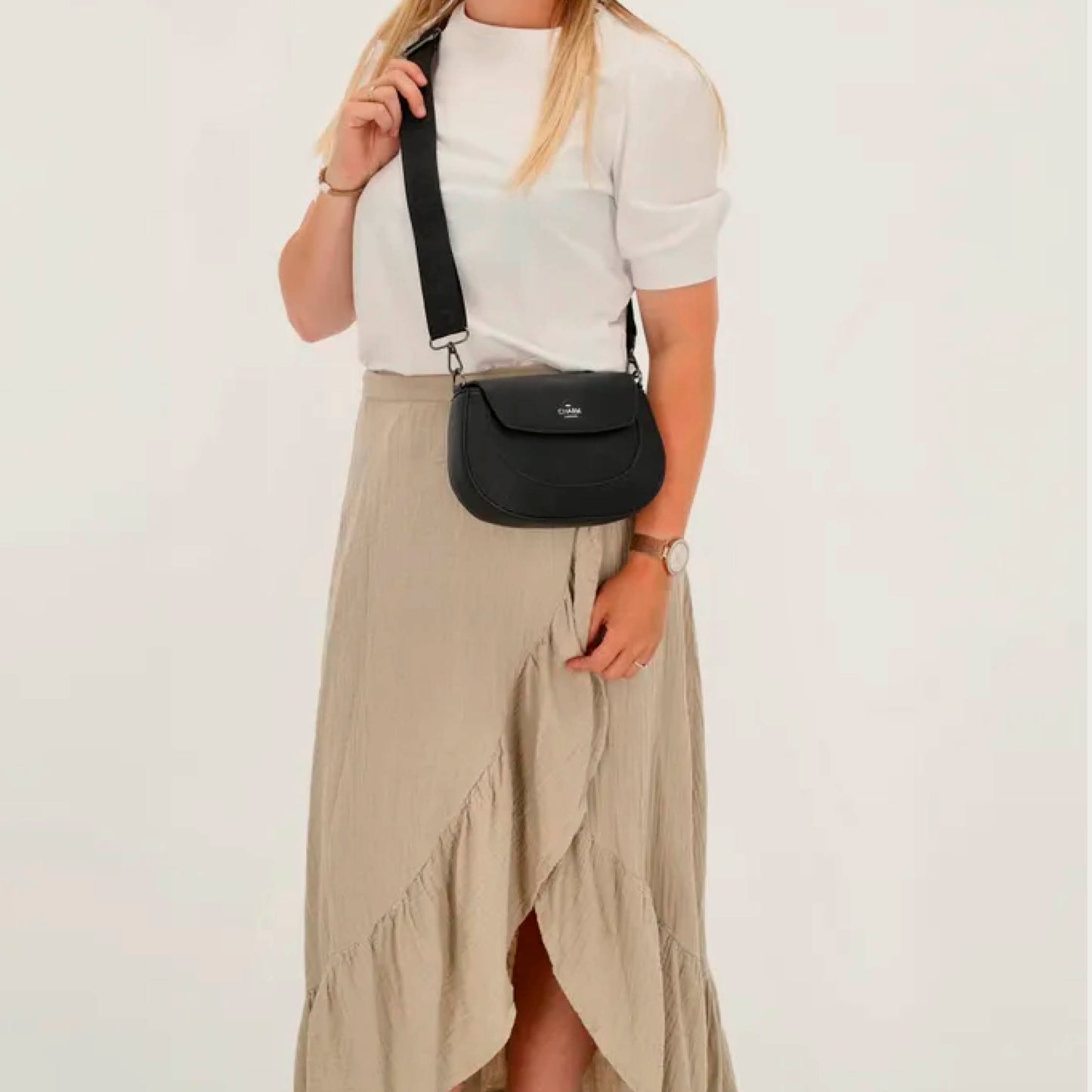 Charm London montmartre schoudertas zwart