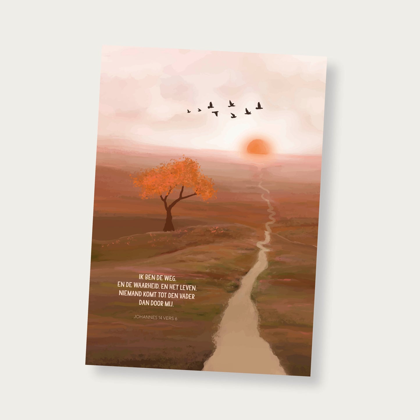 Poster Ik ben de weg (A4)