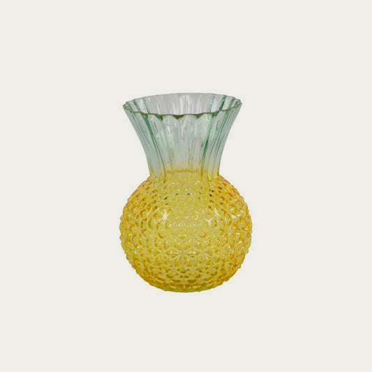 Countryfield vaas Anna geel/groen