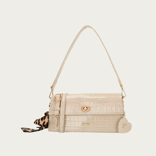 Charm London knightsbridge schoudertas beige
