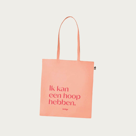 Linnen tas groen of roze