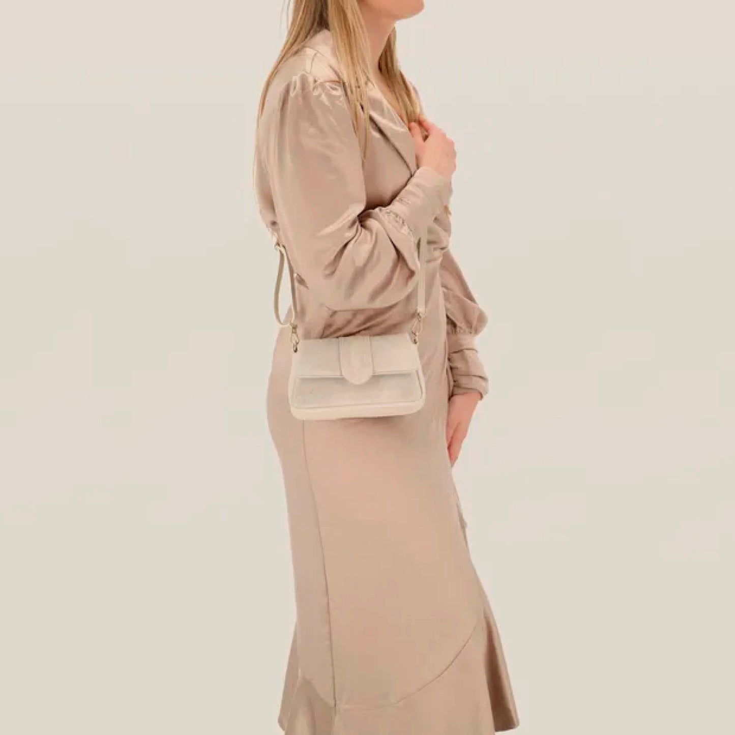 Charm London Mariëlle schoudertas (zand)