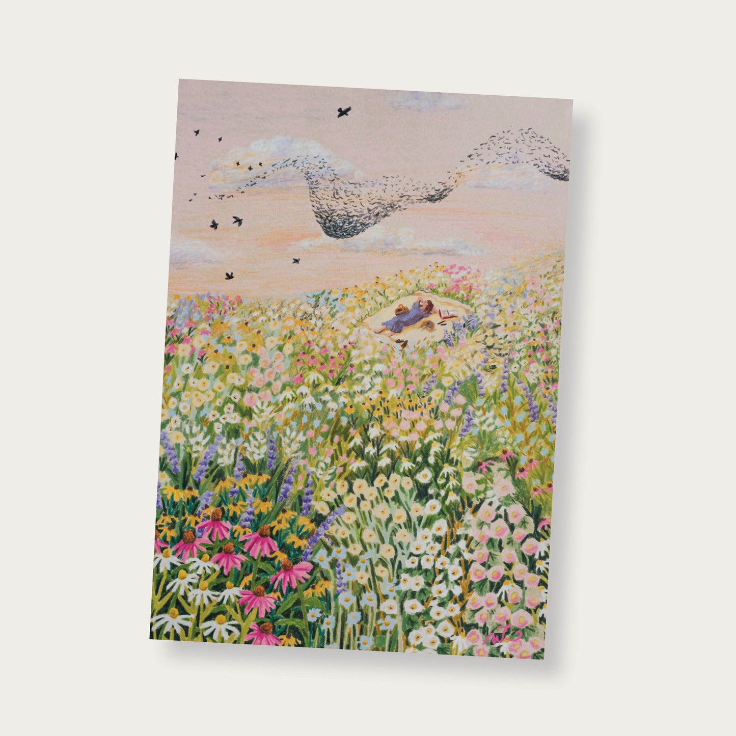 Poster voorjaarsbloemen