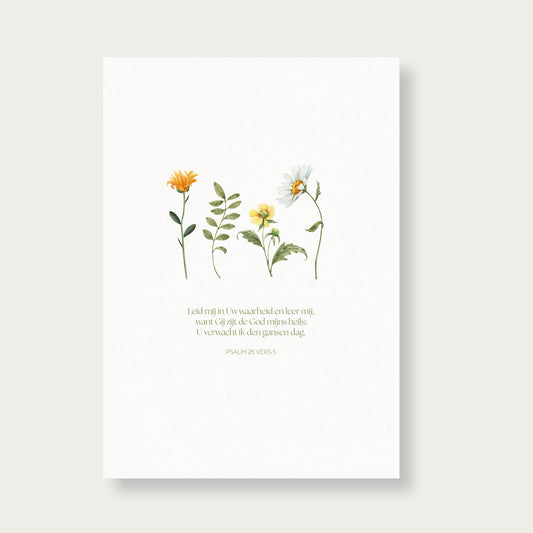 Poster Leid mij in Uw waarheid