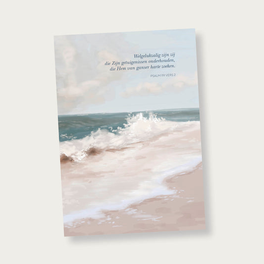 Poster Welgelukzalig zijn zij