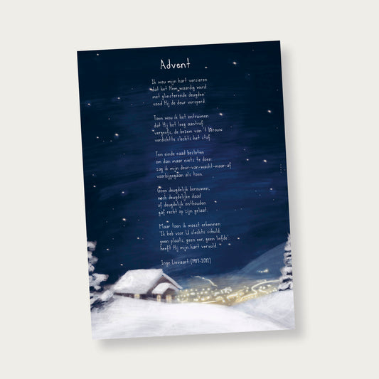 Poster gedicht (Kerst)