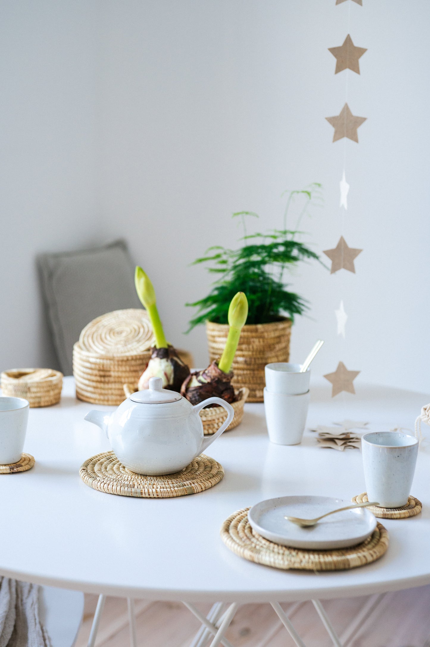 Woonslinger bananenpapier ster