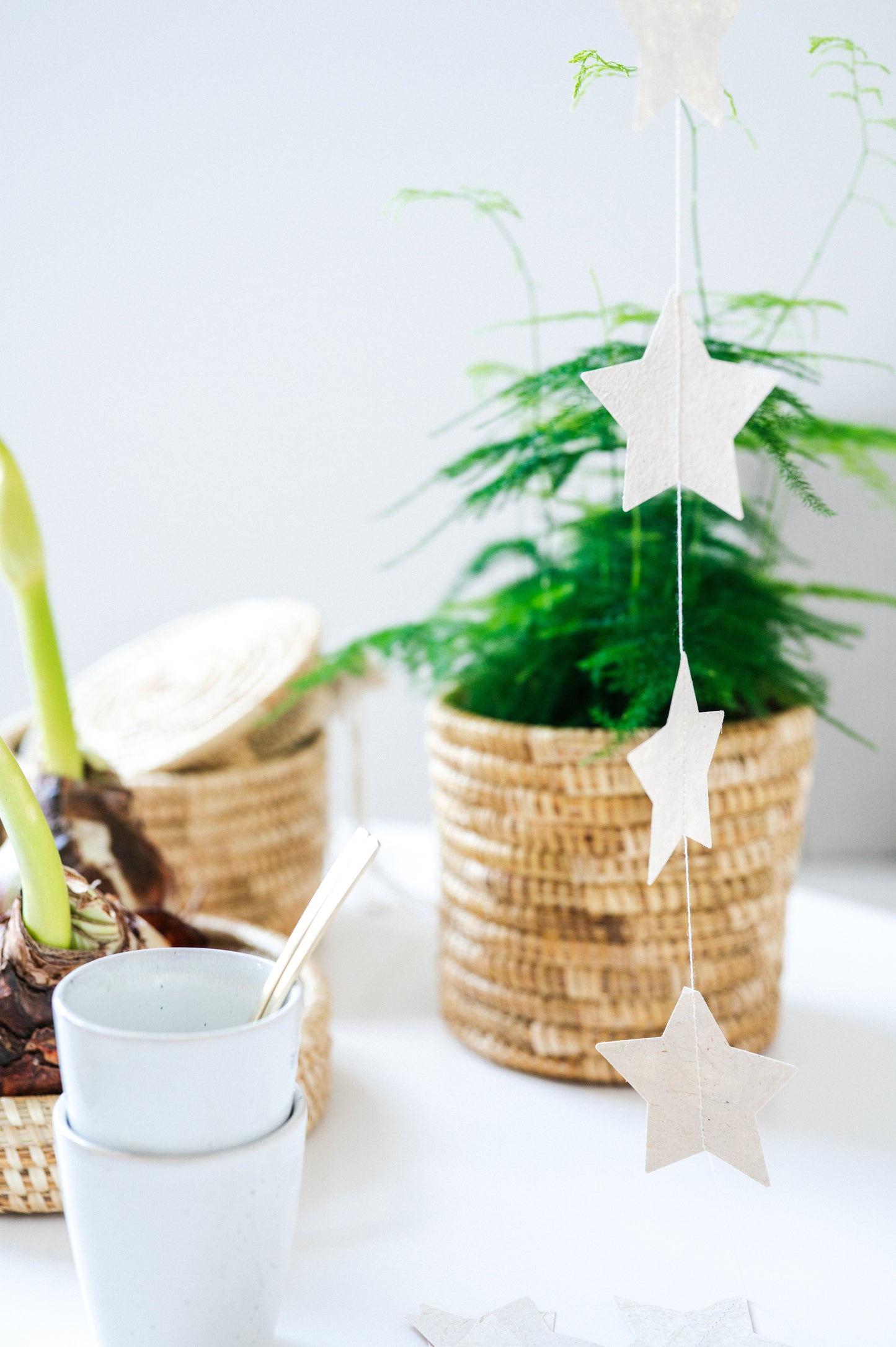 Woonslinger bananenpapier ster